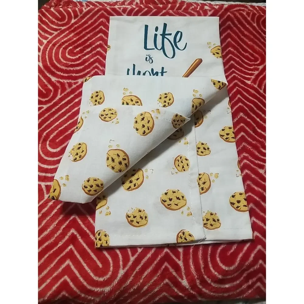 Set Of 3 Funny Novelty Kitchen Dish Towels Bathroom Hand Towels